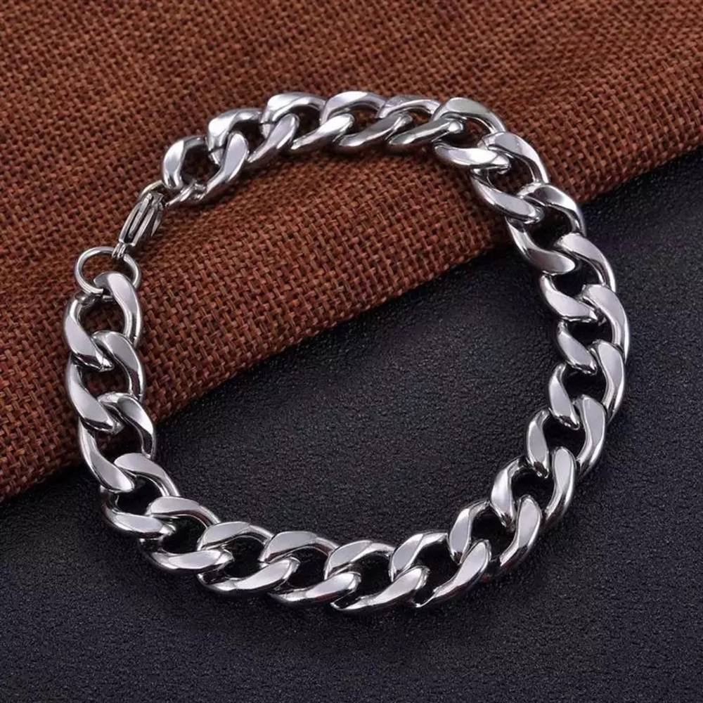 7mm Stainless Steel Chain Jewelry Set - Picture 5 of 7